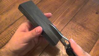 Removing Serrations From A Knife Part 1 of 2 [upl. by Mickelson]