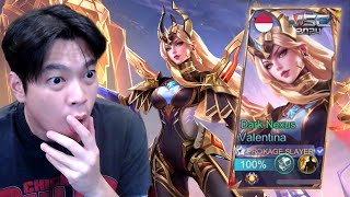 Review Skin MSC Valentina  Mobile Legends [upl. by Inor]