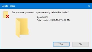 Windows 10 without SysWOW64 [upl. by Cassandry]