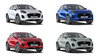 New 2024 Ford Puma facelift  COLOURS [upl. by Nitsir]