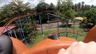 Roller Coaster  New Saniro Dream Paradise Sri Lanka 4K 60FPS POV [upl. by Chally]