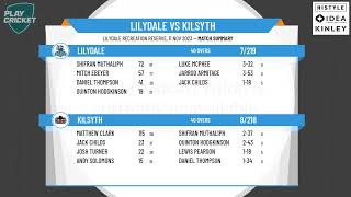 Ringwood amp District Cricket Association  10 Lindsay Trollope Shield  Round 5  Lilydale v Kilsyth [upl. by Wellington571]