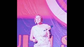 Lynsey Glen singing Ibroxonia at Blackpool ice arena ❄ [upl. by Legyn]