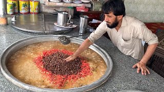 KABULI PULAO RECIPE  Original 40 KG Afghani Meat Pulau Prepared  Street Food Qabili Plav Recipe [upl. by Lennon40]