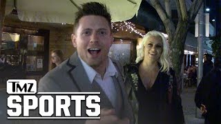 The Miz Ronda Rouseys Messing with the Wrong People in WWE  TMZ Sports [upl. by Stanwood]