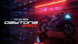 Introducing the NEW Triumph Daytona 660 [upl. by Enelra770]