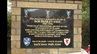 BOB PAISLEY MEMORIAL HETTON LE HOLE  Youll never walk alone [upl. by Ettennaj981]