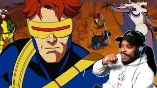 Cyclops  Epic Superhero Landing RE REACTION  XMEN 97 [upl. by Hirz]