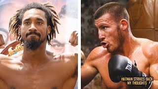 DEMETRIUS ANDRADE VS LIAM WILLIAMS  BANANA SKIN FOR BOO BOO HATMAN amp JACK NAPIER [upl. by Crescint842]