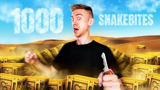 1000 Snakebite Case Opening [upl. by Nakasuji]