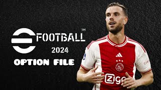 PES 2017 Option File 2024 For Patch [upl. by Hagai]