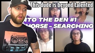 Industry Ghostwriter Reacts to Searching Spiderhorse Beatbox Remix Into The Den 1 Insane [upl. by Heer623]