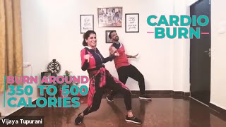 45 minutes NonStop Dance Fitness Session  Burn around 350 to 500 calories  Vijaya Tupurani [upl. by Fawnia]