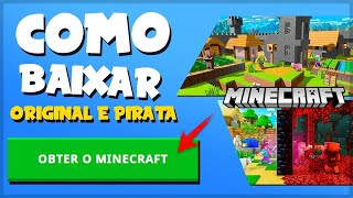 como baixar minecraft bedrock edition no pc qualquer versão [upl. by Krilov]