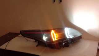 Citroen C4 Dectane headlight led conversion  no blinking errors [upl. by Siugram]