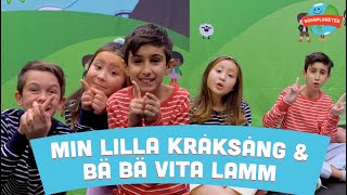 Minikompisarna  Min lilla kråksång amp Bä bä vita lamm [upl. by Derina]