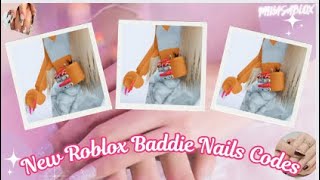 New Roblox Baddie Nails Codes For Berry Avenue Bloxburg brookhaven [upl. by Kcirtapnhoj659]