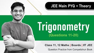 Trigonometry Part 23 JEE Main PYQ  Theory  Prabhat Ranjan [upl. by Adnomar]