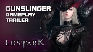 Lost Ark  Gunslinger Gameplay Trailer  2021 Update  PC  F2P  KR [upl. by Einahpehs]