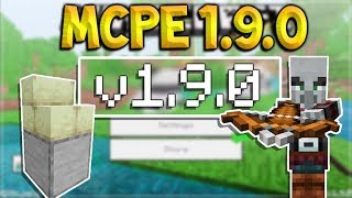 MCPE 19 THE BLOCK UPDATE Minecraft Pocket Edition  Builders Update amp Pillagers [upl. by Ettelorahc797]