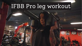 IFBB Pro Leg Session [upl. by Ledah]