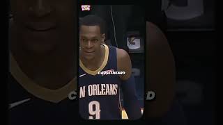 Rondo Ask Cousins to step back for AD 😱🏀 nba shorts [upl. by Medina142]