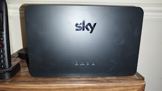 Setting Up 2022 Sky Broadband Hub Router For 145mbs and 4575mbs [upl. by Atilal]