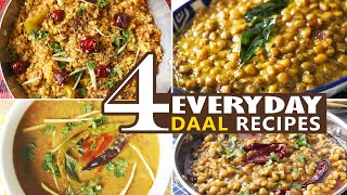 4 Everyday Daal Recipes By Food Fusion [upl. by Hopfinger]