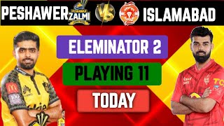 Peshawar Zalmi vs Islamabad United 2nd Eliminator Match Details Head to Head Record and Playing 11 [upl. by Odelet368]