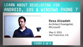 Tutorial Developing a Windows Phone 7 Application in 25 Minutes [upl. by Aldos]