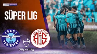 Adana Demirspor vs Antalyaspor  SÜPER LIG HIGHLIGHTS  12242023  beIN SPORTS USA [upl. by Ashatan399]