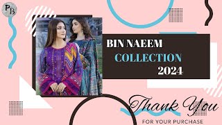 Bin Naeem Winter Collection 2024best prices [upl. by Fryd]