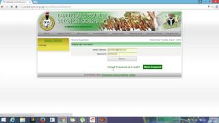 HOW TO RESET NYSC PASSWORD [upl. by Eidna]