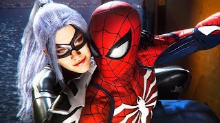 SpiderMan PS4 Black Cat DLC Full 100 Walkthrough Gameplay Spiderman PS4 DLC Gameplay [upl. by Eico]