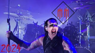 Marilyn Manson Live Full Show 4K  Mountain View Shoreline 932024 [upl. by Olenka897]