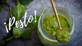 Pesto Casero  Receta fácil Paso a Paso [upl. by Shreve]