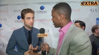 Robert Pattinson Breaks Silence for Cosmopolis [upl. by Nosnehpets]