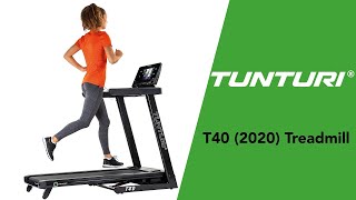 Tunturi Competence T40 2020 Treadmill EN  Tunturi Fitness [upl. by Yance259]