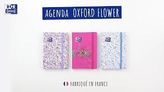 Agenda Oxford Flowers  Rentrée 20202021 [upl. by Warms794]