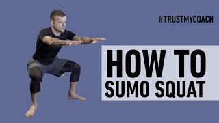 How to SUMO SQUAT with perfect technique [upl. by Oilegor]