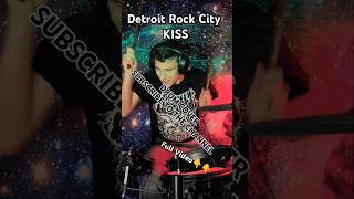 djsusidrums  Detroit Rock City  KISS  Rock Drum Cover [upl. by Riordan346]