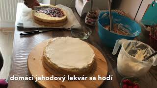 Mascarpone krém a výzdoba torty [upl. by Romo]