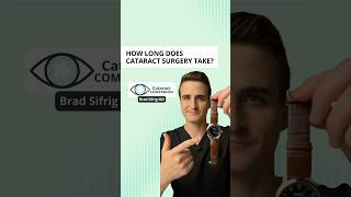 How long does cataract surgery take [upl. by Nnylrats655]