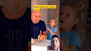 Ayah makan sosis shorts funny [upl. by Venator]