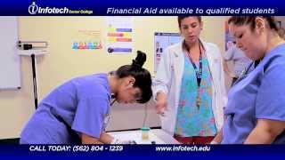 Medical Training Programs  Los Angeles  Infotech Health Career College Commercial [upl. by Arammahs]