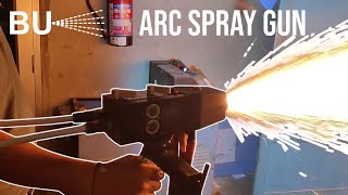 ARC SPRAY GUN BU1011AD TESTING  BALAJI UDYOG  COLD COATING  THERMAL SPRAY  AIR DRIVE [upl. by Klute]