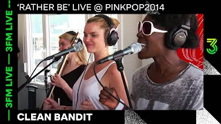 Clean Bandit  Rather Be live  pinkpop 2014  3FM Live  NPO 3FM [upl. by Steen]