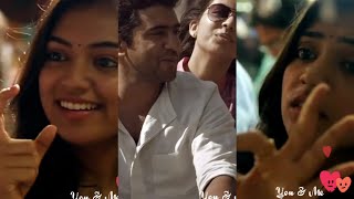 Neram Tamil  Kaadhal Ennulle Song  Nivin Nazriya Nazim Love WhatsApp Status From You amp Me [upl. by Eki]