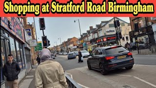 Shopping at Stratford Road Sparkhill Birmingham  Shopping Vlog in Birmingham UK [upl. by Tod241]