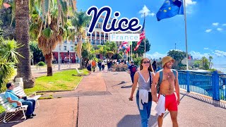 Nice France 🇫🇷  The Nicest City Of France  4KHDR 60fps Walking Tour [upl. by Elyse405]